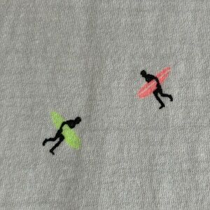 Old Navy surfer dudes medium soft wash short sleeve white cotton polyest…